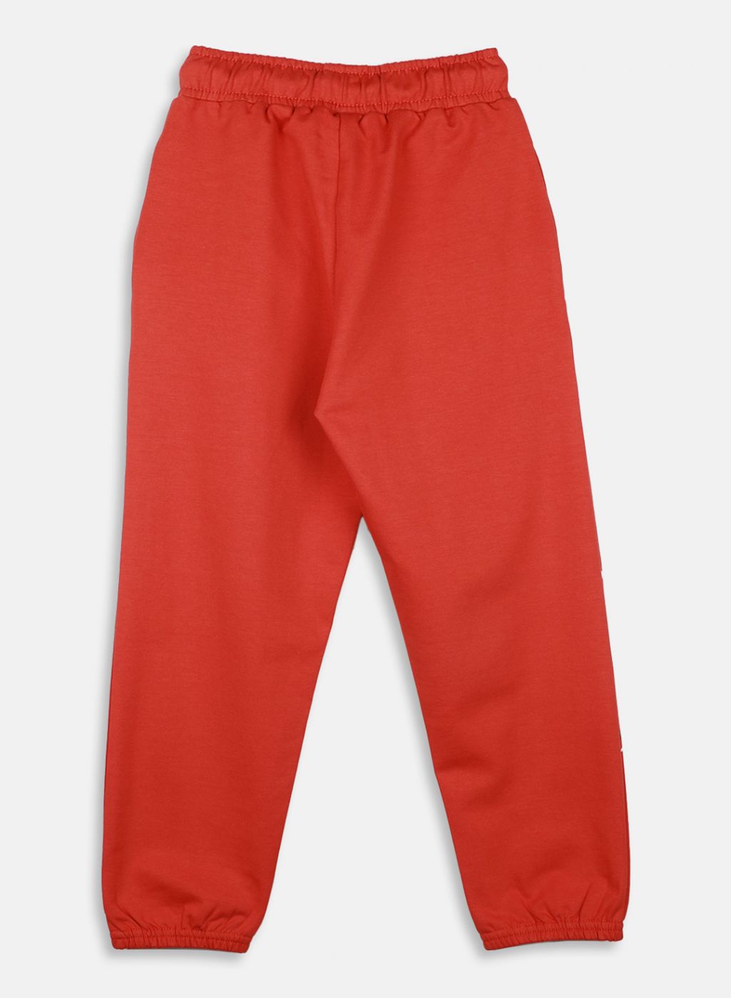 Boys Orange Regular Fit Lower