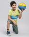 Boys Green Printed Capri