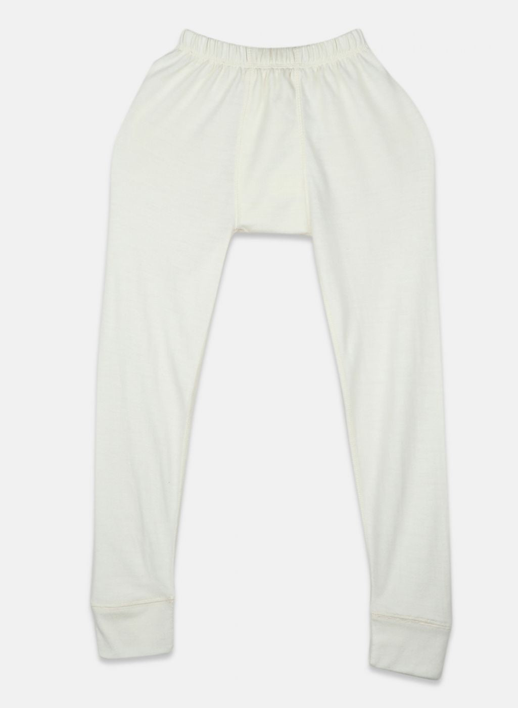 Boys Cream Solid Thermal Lower