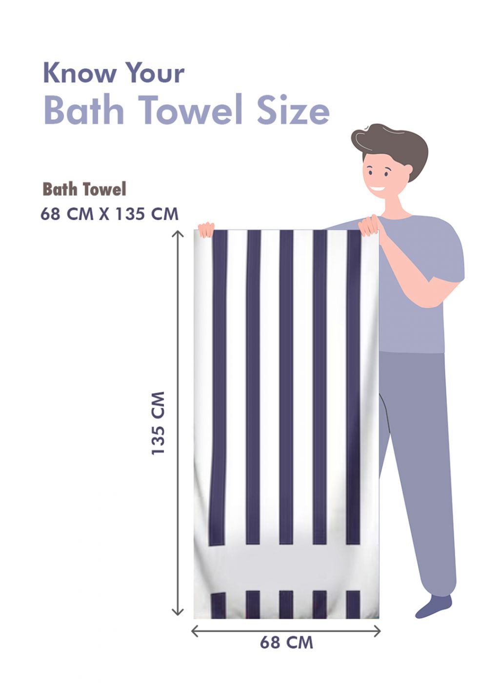 Teal Blue Cotton 525 GSM Bath Towel