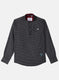 Boys Black Stripe Shirt